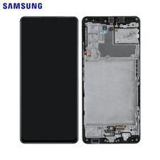 lcd Display Originale Samsung Galaxy A42 5G A426 GH82-24375A GH82-24376A Nero