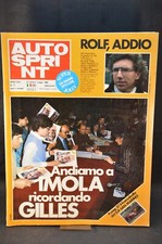 AUTOSPRINT N°17 ANNO XXIII APRILE MAGGIO 1983 ROLF STOMMELEN ANNI 80