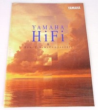 yamaha catalogo hi fi anni 90, vintage