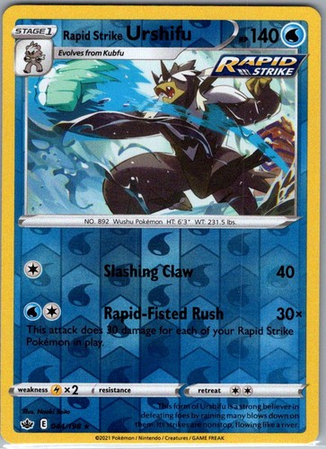 Rapid strike urshifu 044 - rapid, 044/198