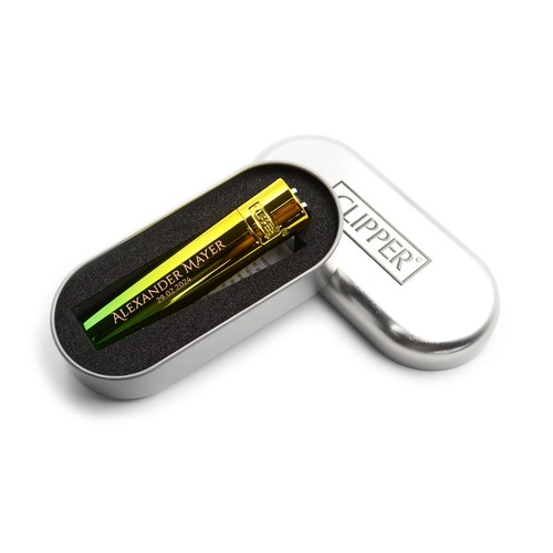 Clipper con incisione colore