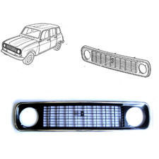 Griglia mascherina fari in