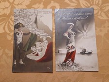Lotto 2 vecchie cartoline 1915