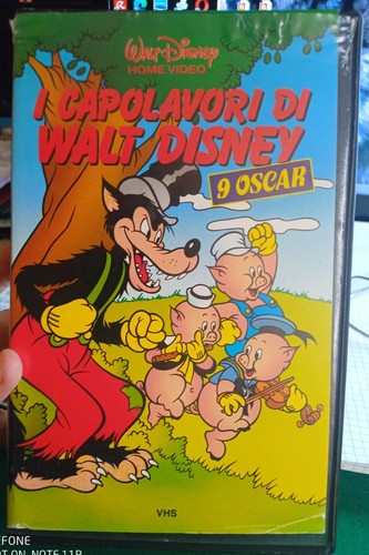 Vhs capolavori di walt - vhs,