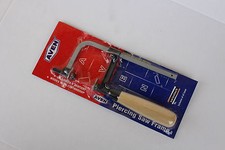 Seghetto Orafo orefice traforo  archetto regolabile manico legno larg. 7 cm