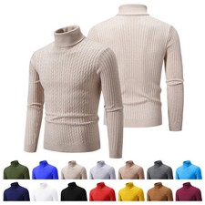 Maglione uomo girocollo maglia maniche lunghe maglia pullover girocollo tempo libero slim