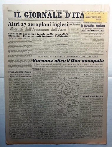 162 giornale italia - , d'