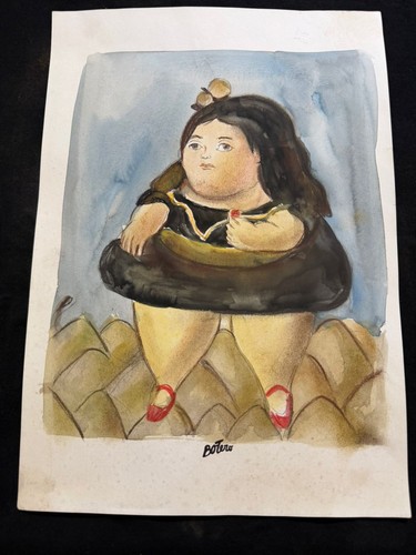 Fernando botero disegno - disegno, e