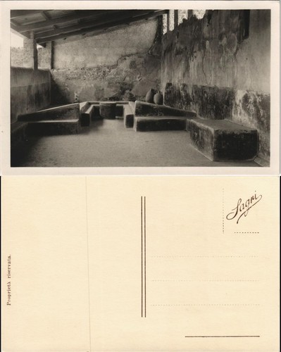 Cartoline pompei casa - pompei,
