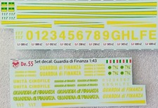 decal 1/43  GUARDIA dI FINANZA