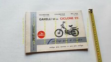 GARELLI 50 Ciclone 5v 1976 catalogo ricambi originale Spare Parts Catalogue