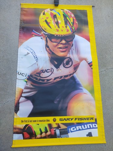 Striscione vintage gary fisher - vintage,
