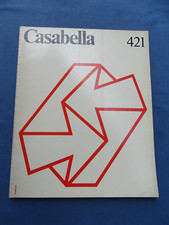 CASABELLA-RIVISTA ARCHITETTURA-421/1977-GREGOTTI-TAFURI-VEDI INDEX