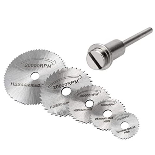 Kit dischi per minitrapano - 6,