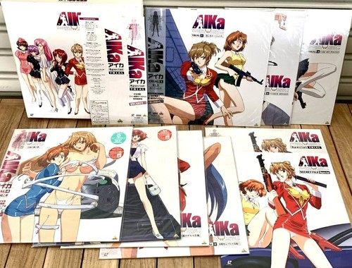 Agent aika laserdisc box - ld,