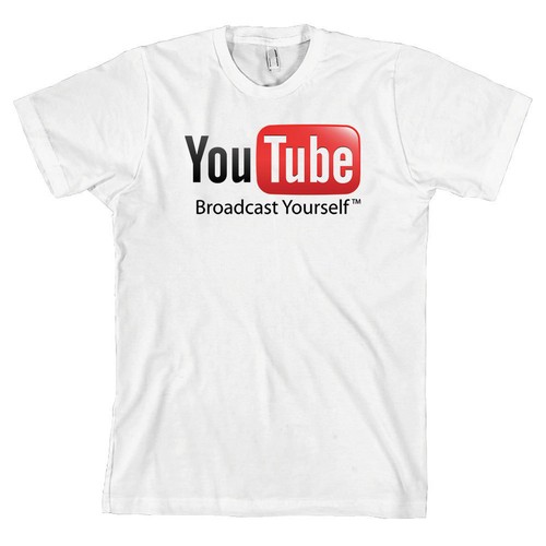 Maglietta youtube bella tela - youtube,