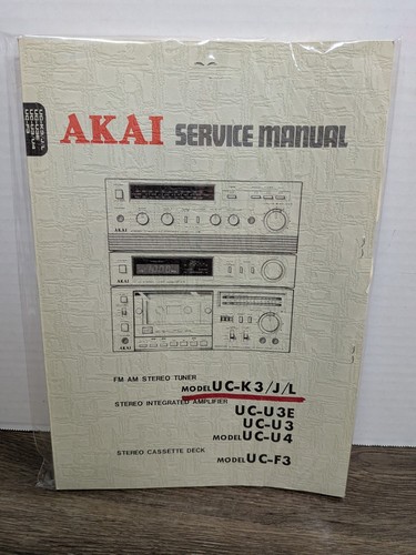 Akai model l uc u3e - model, uc-u3e