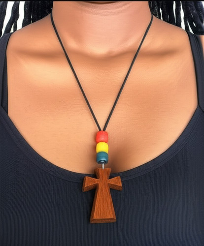 Collana nera rasta raots - collana,