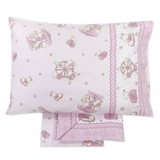 Simba - set lenzuola cotone per lettino Biancaluna