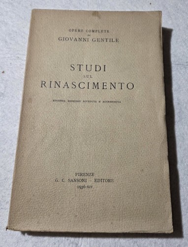 Studi sul rinascimento - studi,