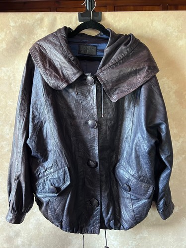 Giacca vera pelle vintage - giacca,