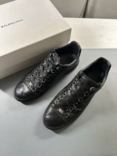 Sneakers originali Balenciaga in pelle (pelle S. Gomm Arena opache), numero 43 nere