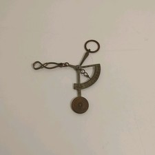 Antico bilancino pesa-lettere in ferro – stadera tascabile postale (inizio ’900)
