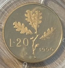 20 LIRE 1990 PROOF
