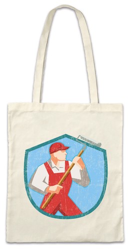 Borsa shopper pittore viii - borsa,