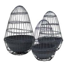 SET 3 CESTI PORTA PIANTINE O