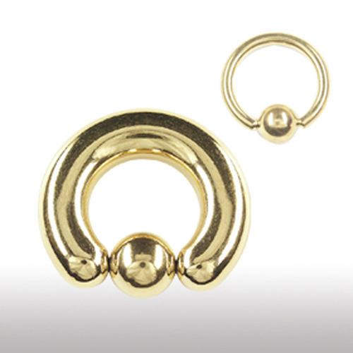 Anello sfera bloccaggio oro - anello,