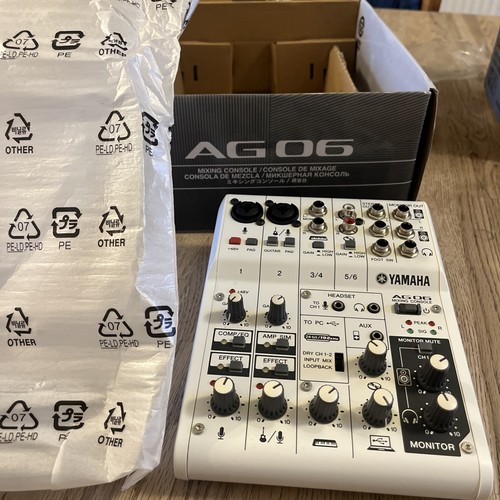 Yamaha ag06 console mixer - ag06, 6