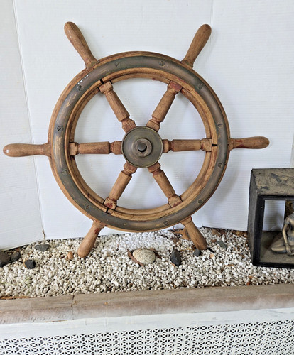 Autentica ruota nave vintage - ,
