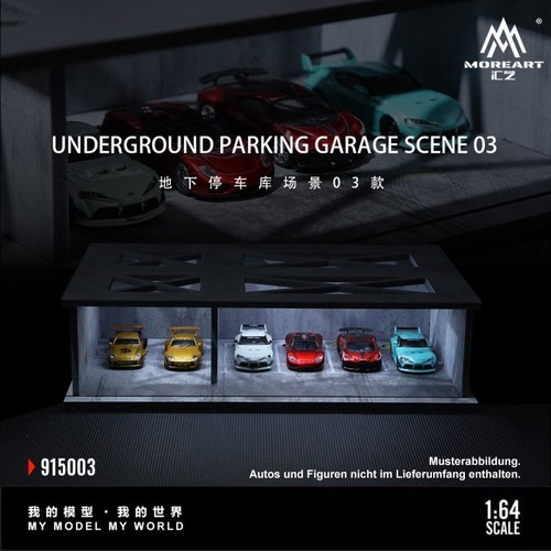 Diorama garage sotterraneo - garage,