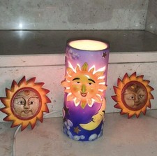 Set Lampada Ceramica Arredo Cameretta Bimbo