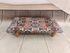 Poggiapiedi fatto a mano sedia ottomana sedia da pavimento sedia da caminetto sgabello reclinabile boho