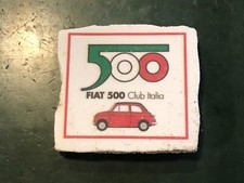 FIAT 500 CLUB ITALIA CALAMITA STEMMA LOGO GADGET MAGNETICA AUTO EPOCA