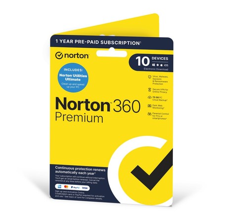 Norton 360 premium utilities - 360,