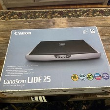 Canon Canon Canonscan Lide 25 scanner piano CIB completo.