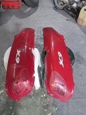 COPPIA FIANCHETTI SOTTOSELLA CARENE PIAGGIO X9 180 Rosso