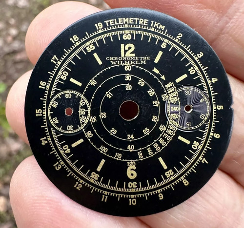 Wilhelm chrono vintage dial - wilhelm,