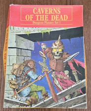 CAVERNS OF THE DEAD DUNGEON PLANNER SET 1 IN SCATOLA 1984 GW DUNGEON DRAGON OTTIME CONDIZIONI GSP