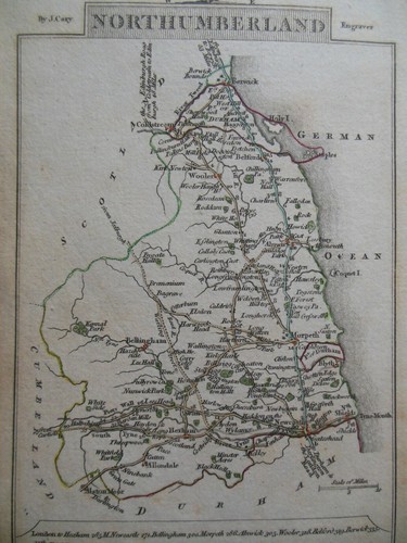 Mappa della contea - , cary