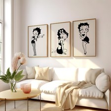 Betty Boop Vintage Set di 3
