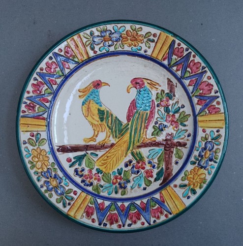 Piatto ornamentale ceramica - piatto,
