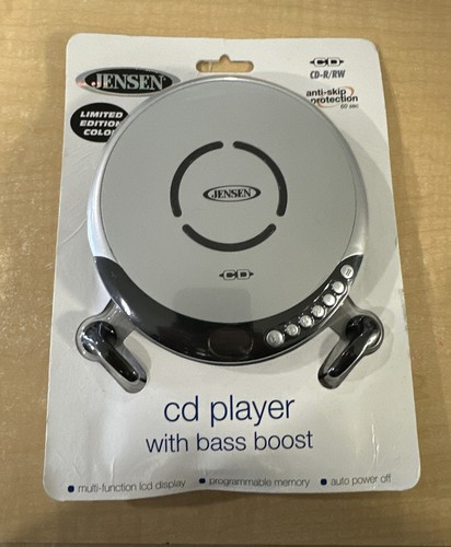 Jensen lettore con bass - cd,