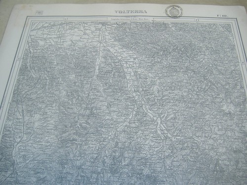 Mappa 1901 volterra - 1901,