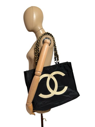 Borsa tote bag vintage chanel - tote,