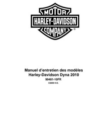 MANUALE OFFICINA REVISIONE RIPARAZIONE PDF HARLEY-DAVIDSON 2010 DYNA
