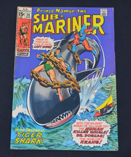 Vintage sub mariner marvel - vintage, sub-mariner